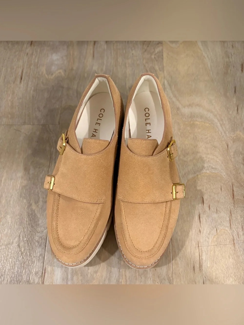 Cole Haan Women's Grand City Platform Monk Strap Women’s Size 6